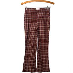 Urban Outfitters Multicolored Plaid Flare Pants E27